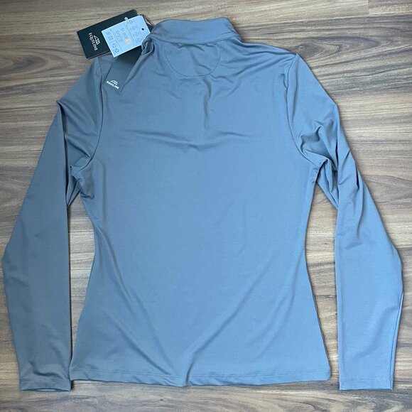 Equiline Women's Estrae Second Skin UV Longsleeve Shirt - Gray - L - Picture 3 of 3